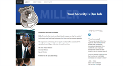 Desktop Screenshot of millerprotectiveservices.net